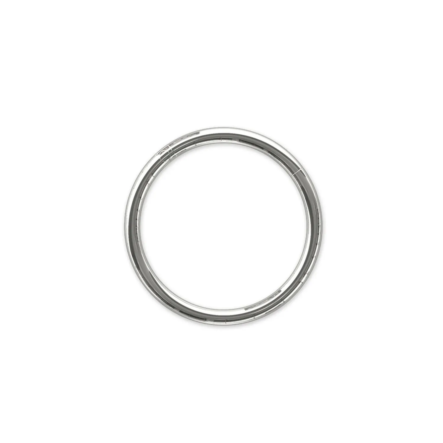 1.2mm Surgical Steel Septum Clicker Piercing Hoop – Hinged Nose, Lip, and Ear Cartilage Ring