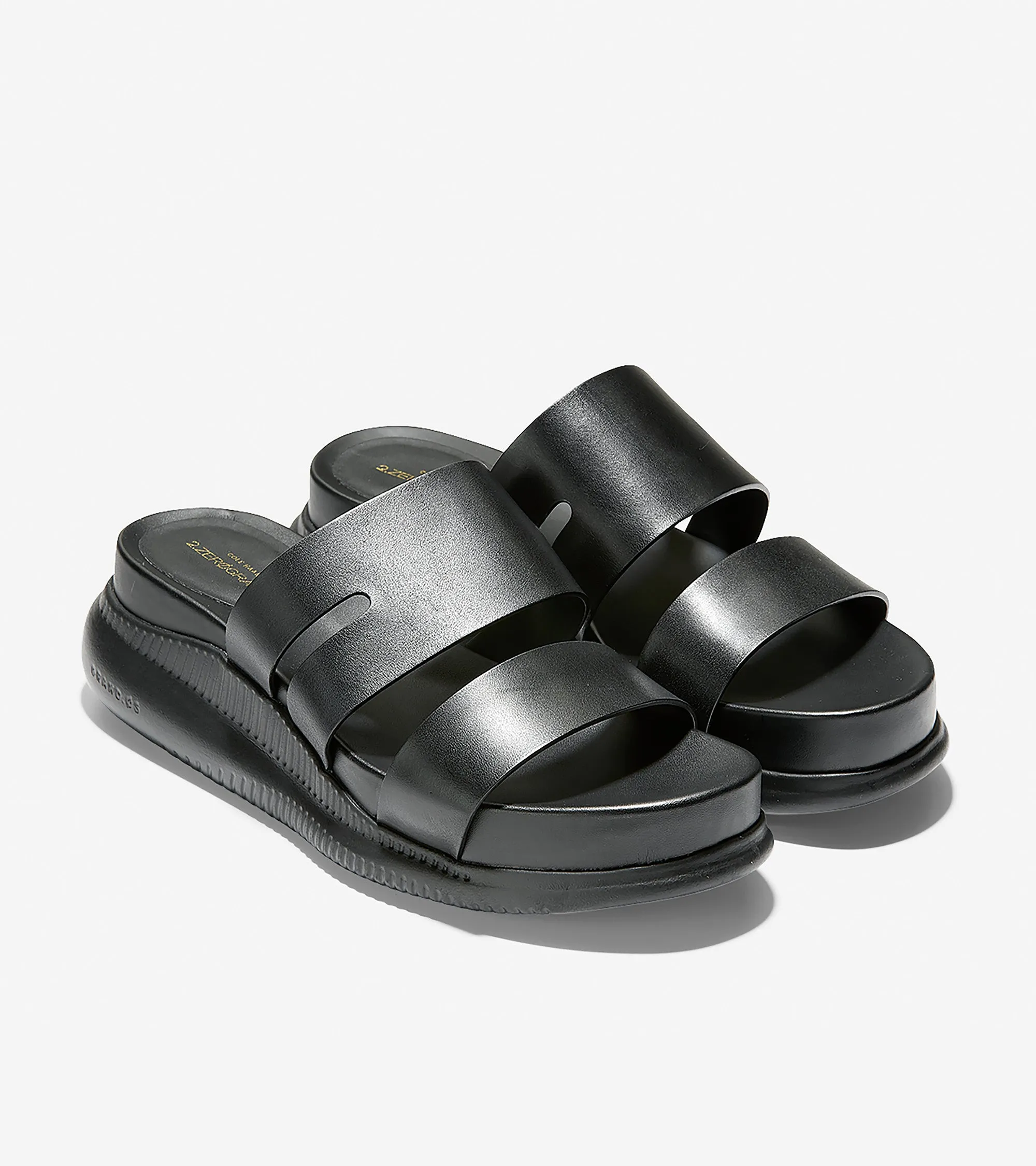 2.Zerøgrand Slotted Slide Sandal 
