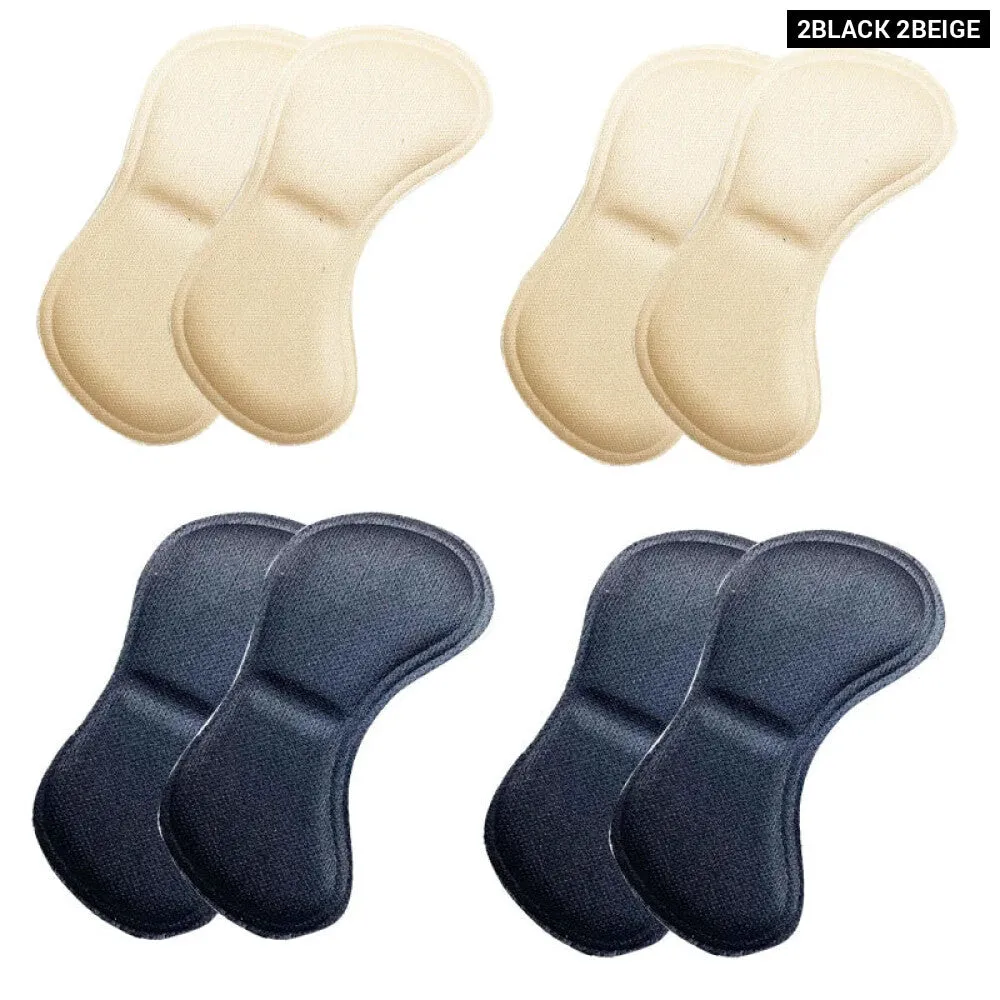 4 Pairs Heel Insoles for Pain Relief and Protection