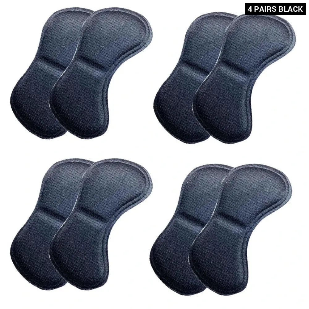 4 Pairs Heel Insoles for Pain Relief and Protection