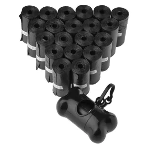 630 Pcs ,42 rolls Garbage Bags 2 Pcs Scoopers Cleaner Garbage Dispenser Set.