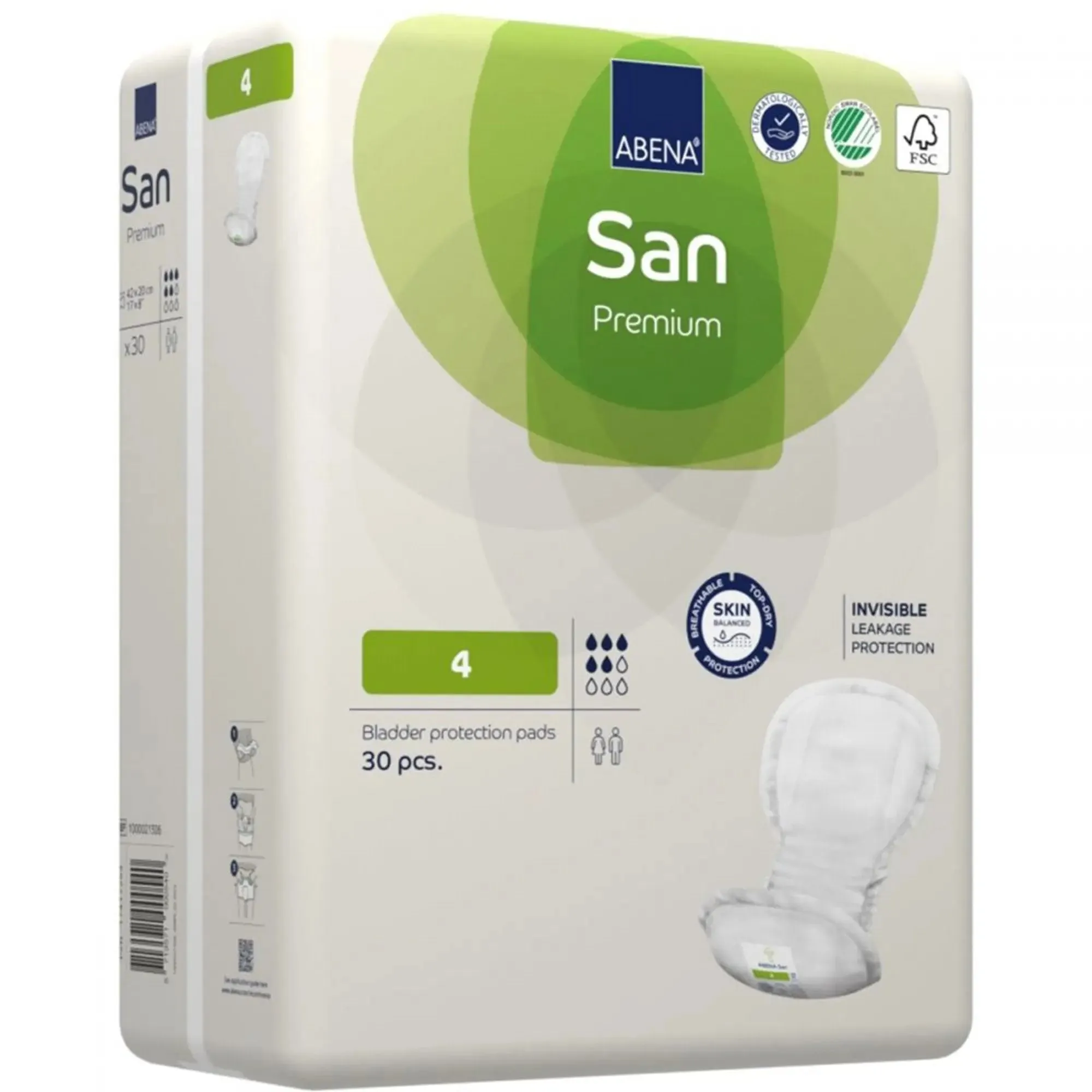 Abena® San Premium Bladder Protection Pads, Size 4