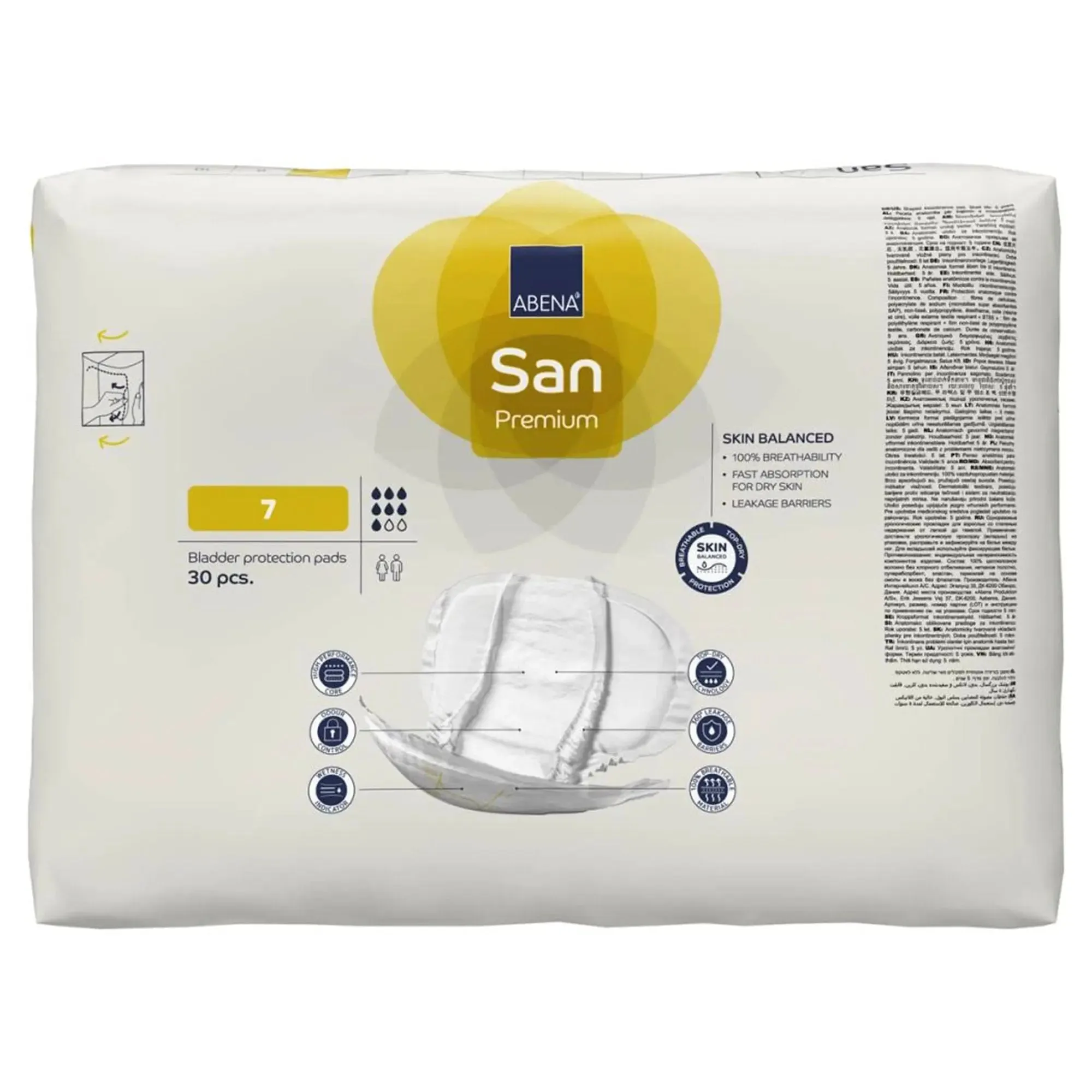 Abena® San Premium Bladder Protection Pads, Size 7