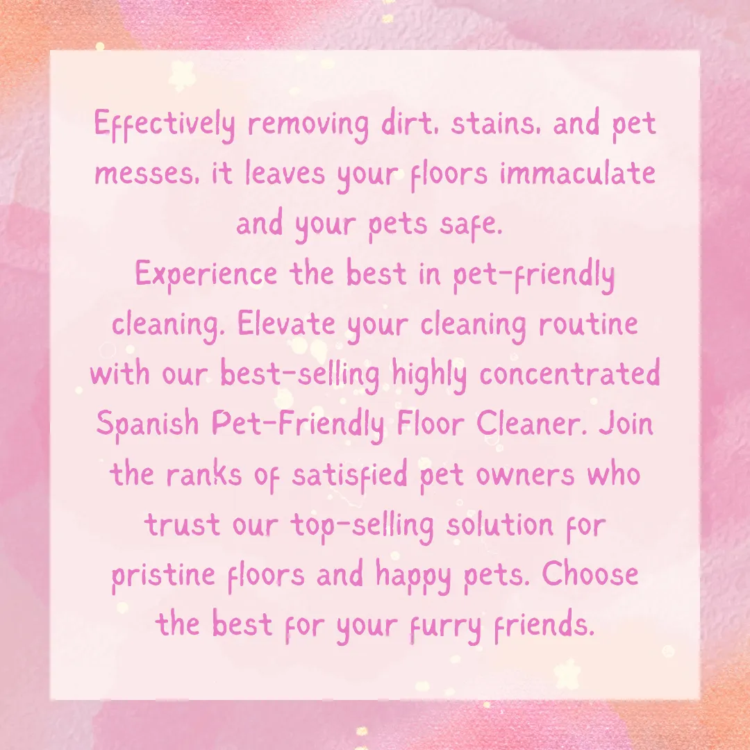 Asevi Pet Friendly Floor Cleaner 1L