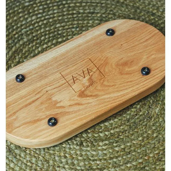AVA | Premium Oak Dog Feeding Station