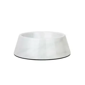 Barkley & Bella Melamine Bowl Carrara Marble Medium