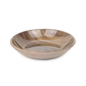 Barkley & Bella Melamine Cat Bowl Acacia Wood