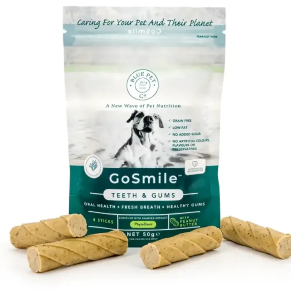Blue Pet Co - GoSmile Teeth and Gums Supplements For Dogs - Peanut Butter