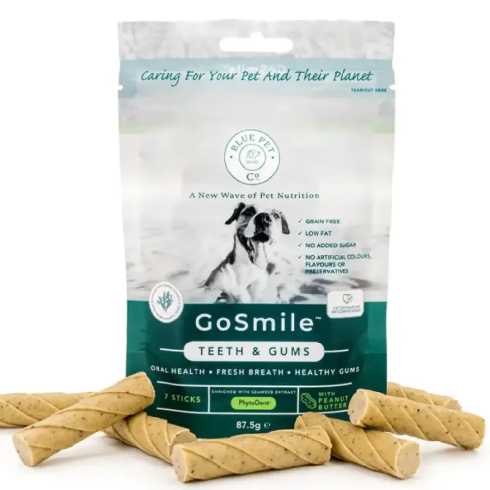 Blue Pet Co - GoSmile Teeth and Gums Supplements For Dogs - Peanut Butter