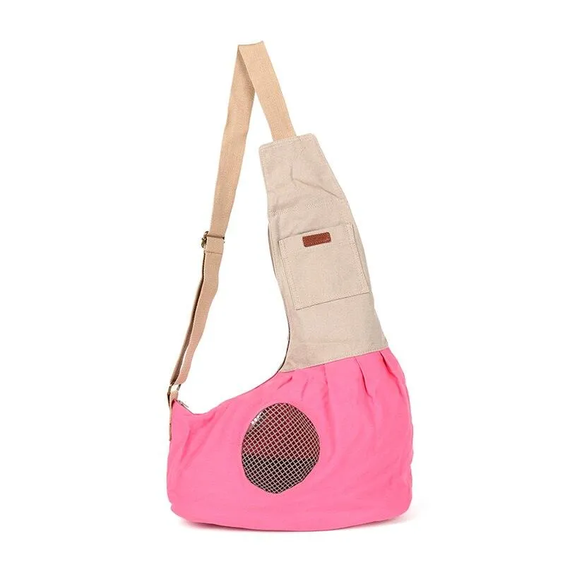 Breathable Canvas Crossbody Carrier