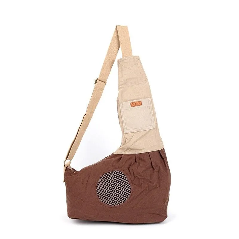 Breathable Canvas Crossbody Carrier
