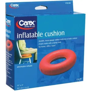 Carex Inflatable Rubber Invalid Cushion 15" x 3"
