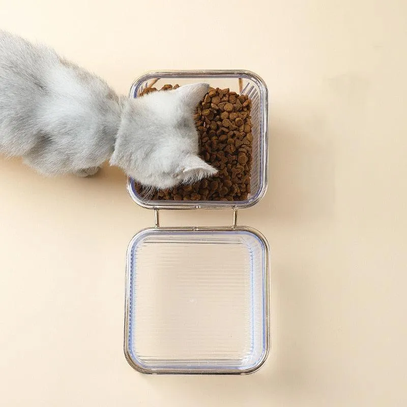 Cat Cube Slow Feeder Cat Bowl
