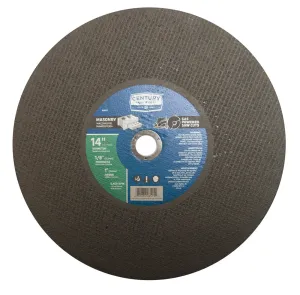 Century Drill And Tool Saw Blade High Speed (Masonry) 14″ 1/8″ Thickness 1″ Arbor