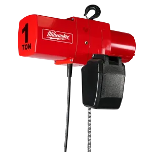 Chain Hoist - Milwaukee Electric 1 ton Chain Hoist, Various Lengths