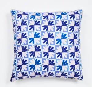 Chamomile Yves Klein Cushion- Blue