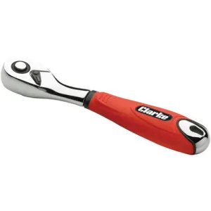Clarke PRO130 - ¼" Pro Ratchet (Polished Chrome)