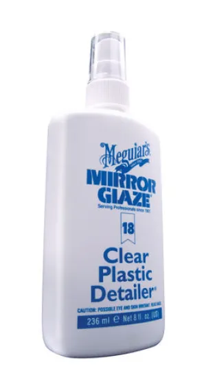 CLEAR PLASTIC DETAILER #18