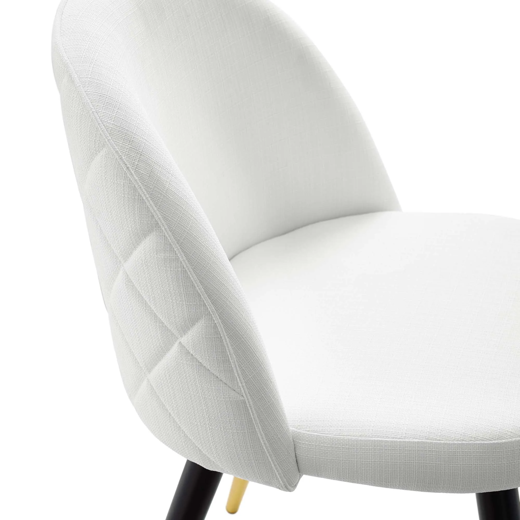 Cordial Upholstered Fabric Dining Chairs - Set of 2 by Modway
