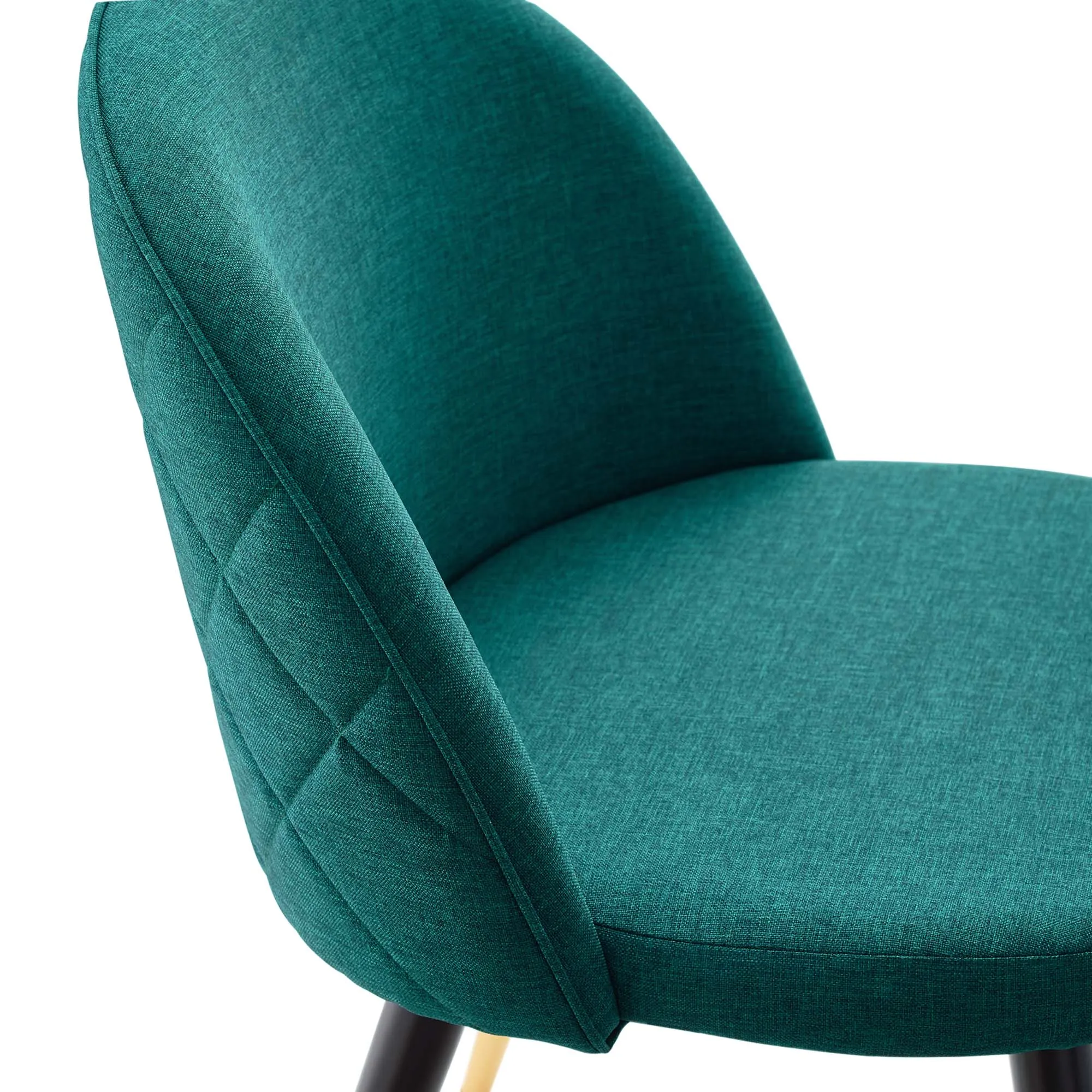 Cordial Upholstered Fabric Dining Chairs - Set of 2 by Modway