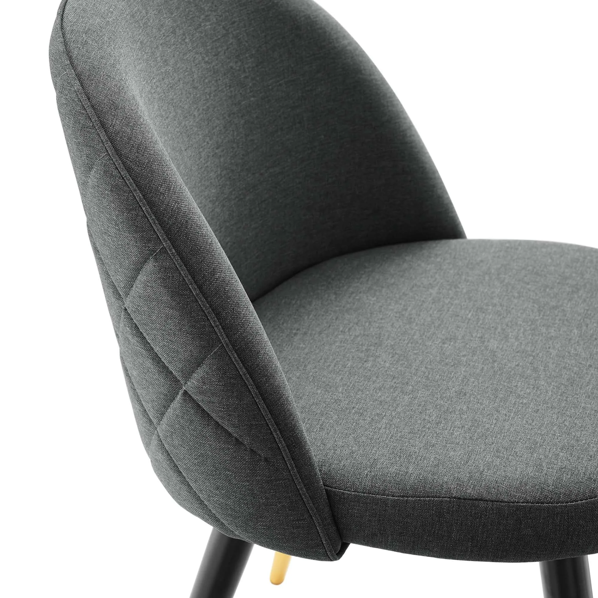 Cordial Upholstered Fabric Dining Chairs - Set of 2 by Modway