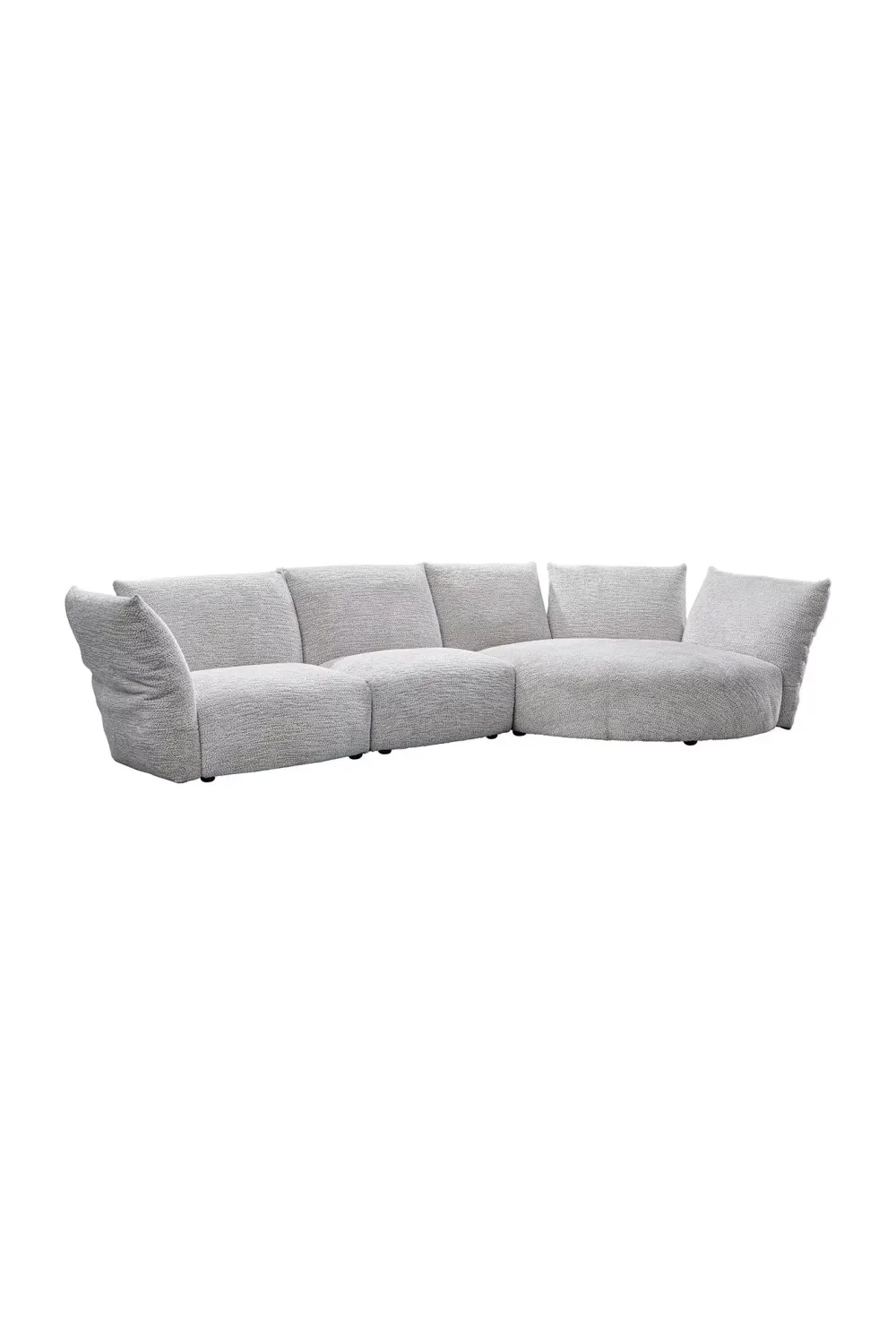Cream Upholstered Sofa | OROA Loyd