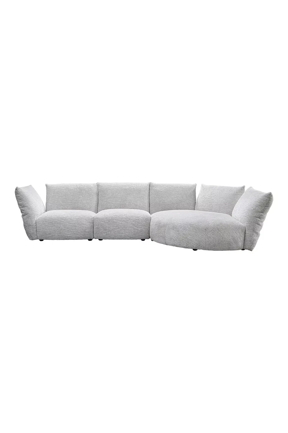 Cream Upholstered Sofa | OROA Loyd