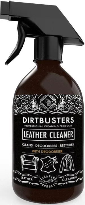 Dirtbusters Leather Cleaner 3-in-1 Clean, Deodorise & Restore (500ml)