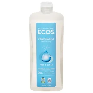 Earth Fr Dishmate Free Clear 6/25 OZ [UNFI #50536] T
