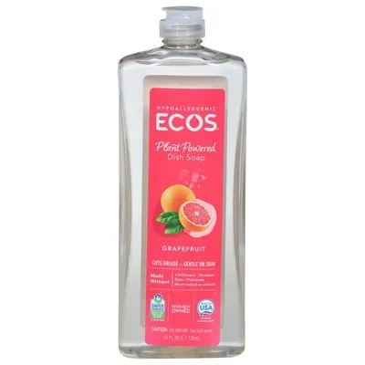 Earth Fr Dishmate Grapefruit 6/25 OZ [UNFI #50533] T