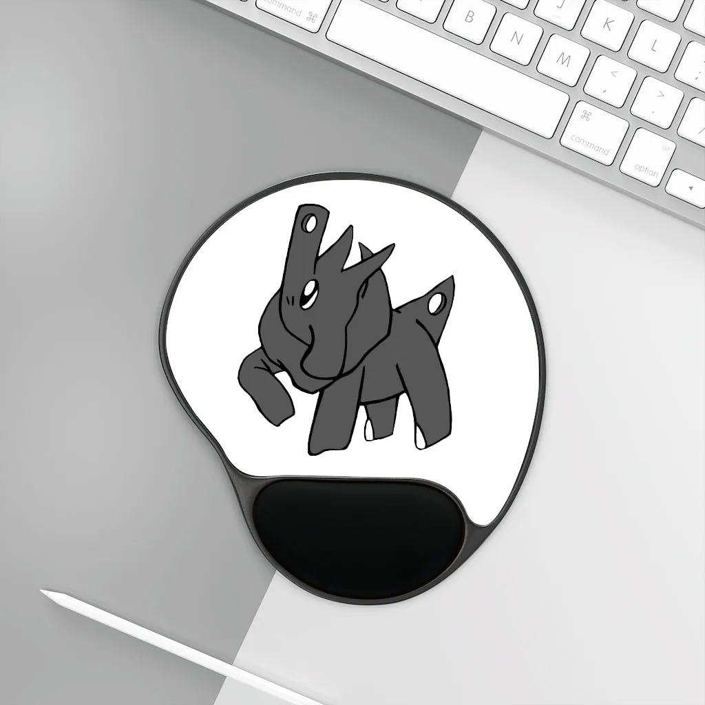Electron Mouse Pad With Wrist Rest
