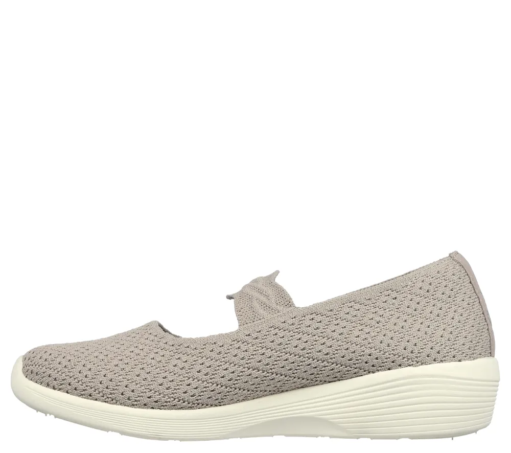 Espadrile sport, dama, SKECHERS ARYA- THAT'S SWEET 158565-TPE taupe, textil