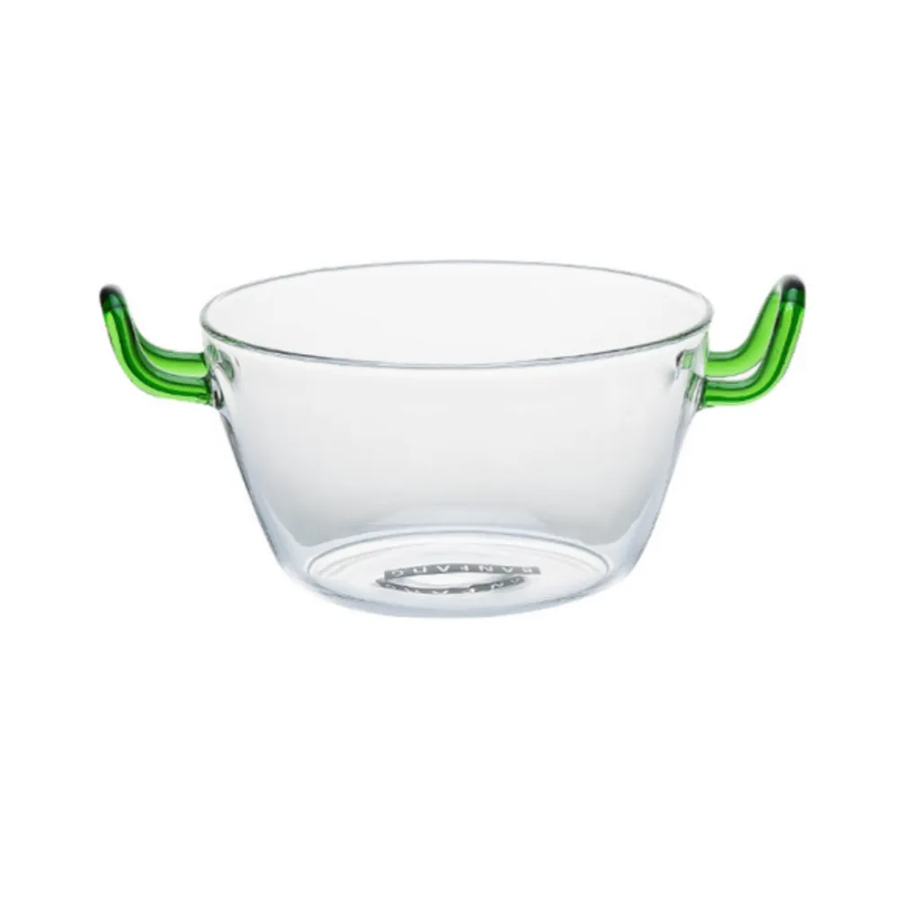Glass Bowl With Handle