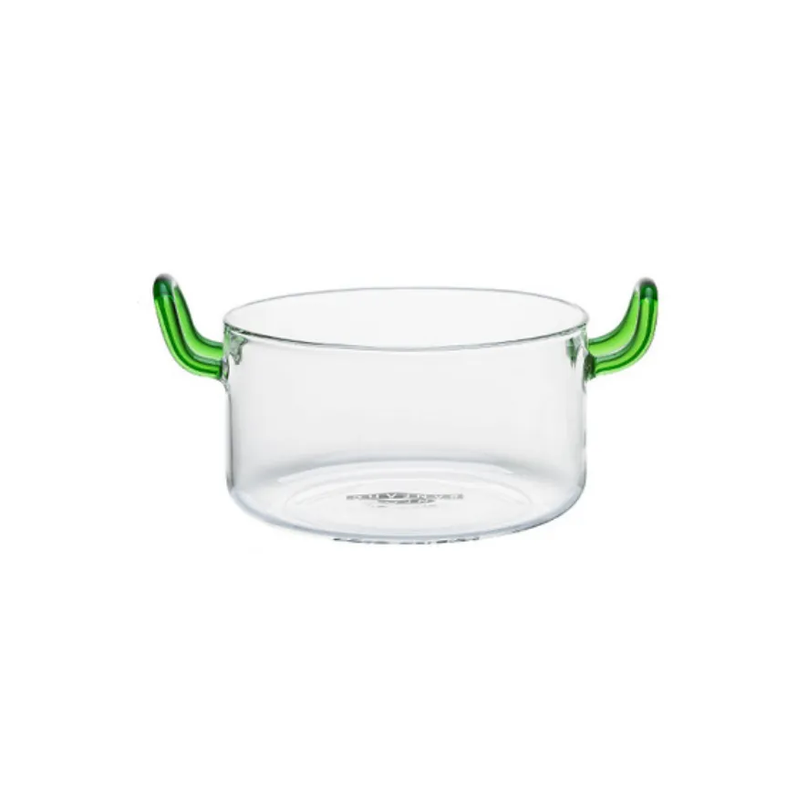 Glass Bowl With Handle