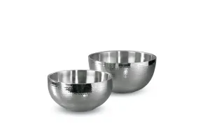 Hammer Stahl Hammered Bowl Set (2-piece)
