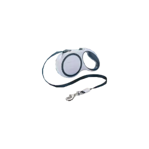 HipiDog Pet Retractable Leash 5m x 1cm - Blue White