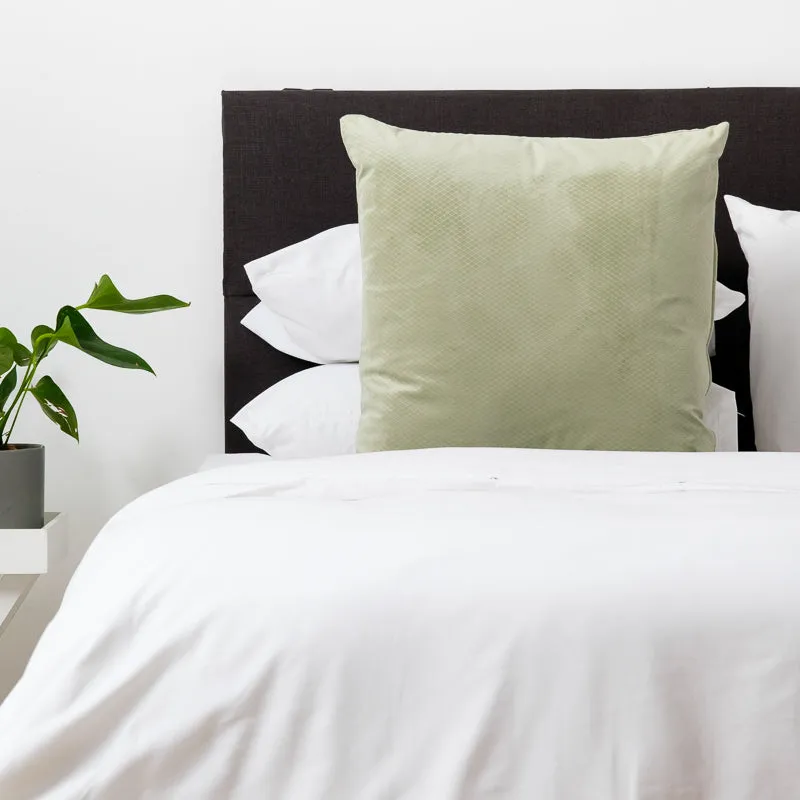 HOME.LIFE Luxe Collection Embossed Velvet Scatter - Sage