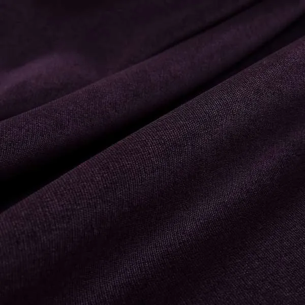 Irania Soft Chenille Upholstery Fabric Purple Colour - Handmade Cushions