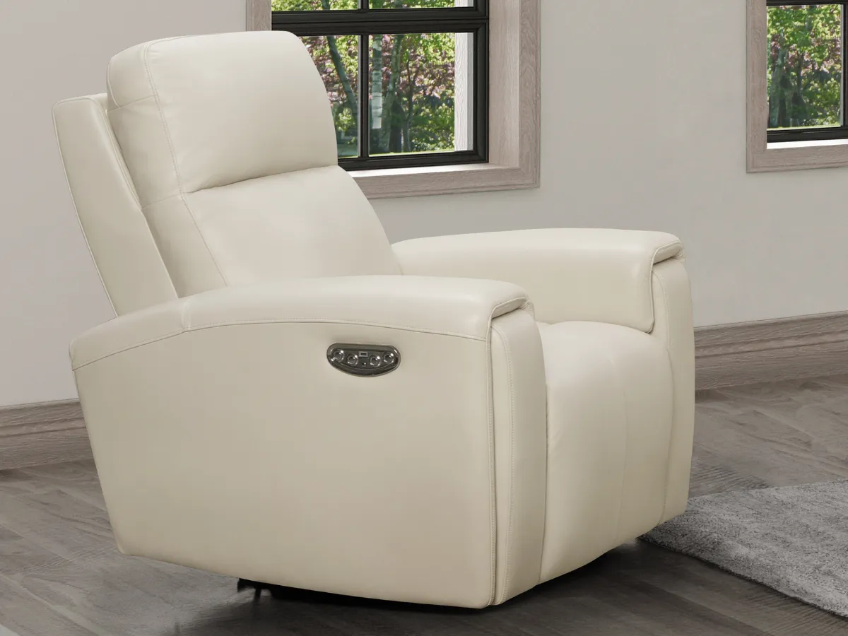 Keegan 2-pc Leather Power Reclining Sofa and Chair with Power Headrests