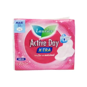 Laurier Active Day X-Tra 20 Pieces 22 cm