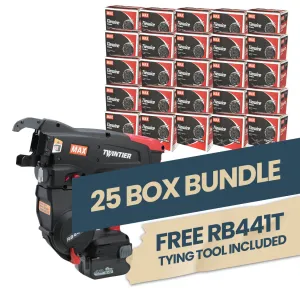 MAX RB441T 'Twin Tier' 25 Box Bundle Deal (1 free tool)