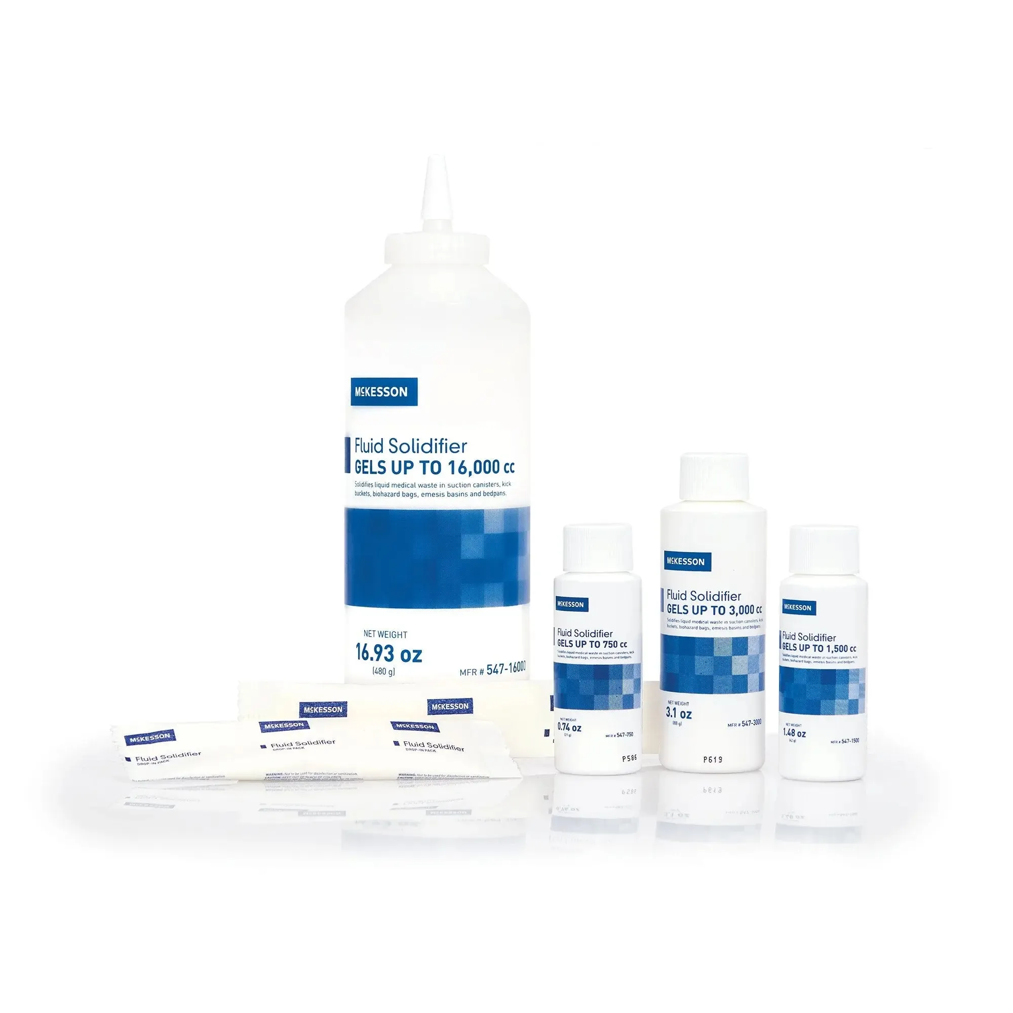 McKesson Fluid Solidifier Drop-In Pack, 42 Gram