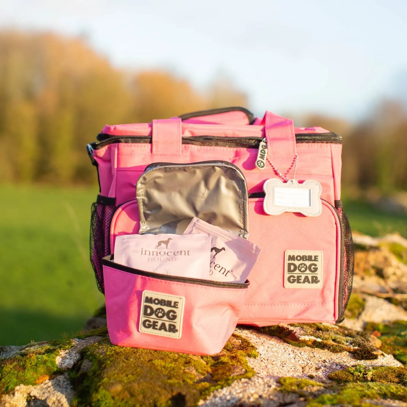 Mobile Dog Gear Week Away Bag In Pink
