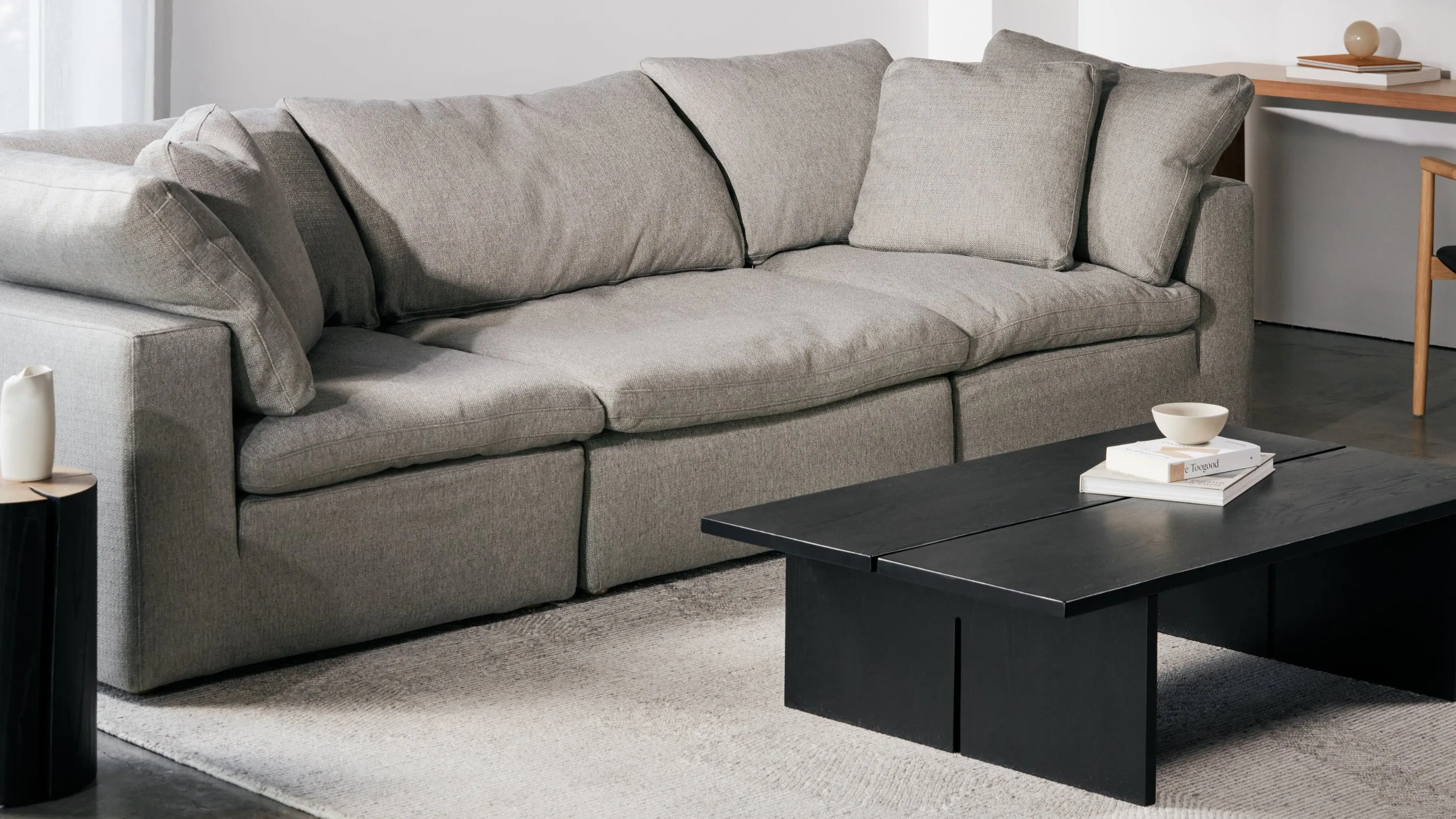 Movie Night™ 3-Piece Modular Sofa, Large, Brie