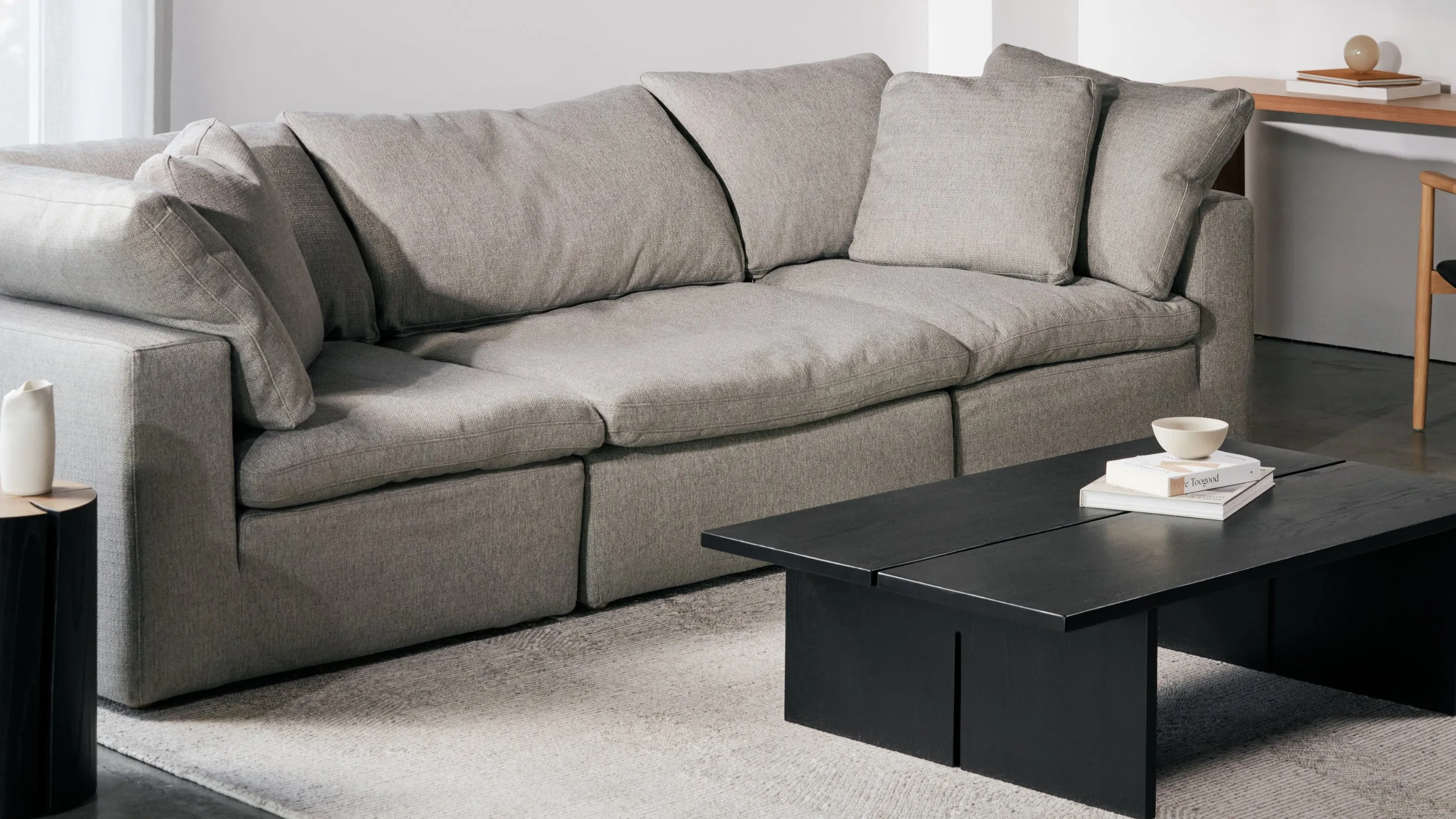 Movie Night™ 3-Piece Modular Sofa Standard Mist