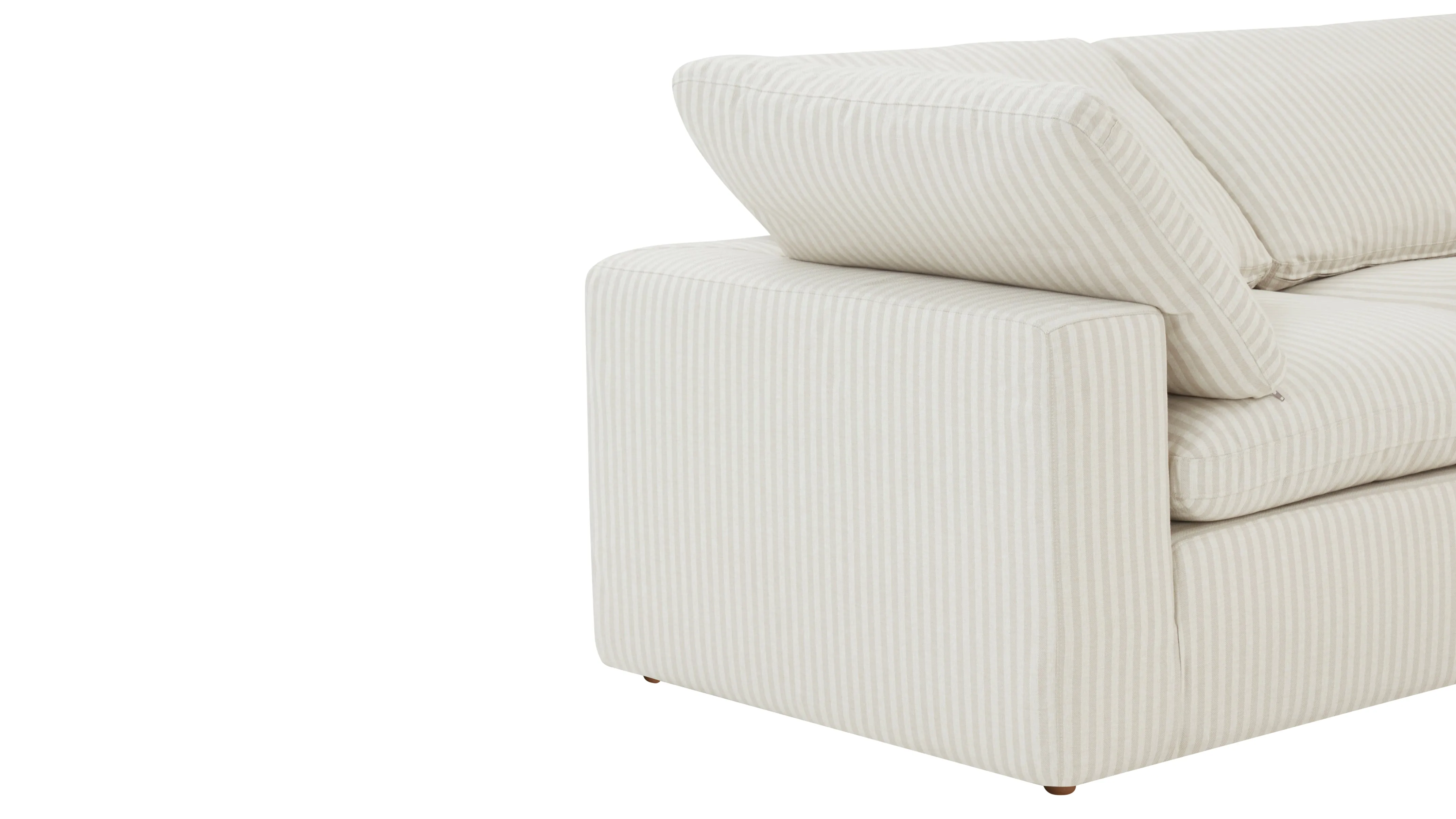 Movie Night™ 4-Piece Modular Sectional Closed, Standard, Newport Stripe