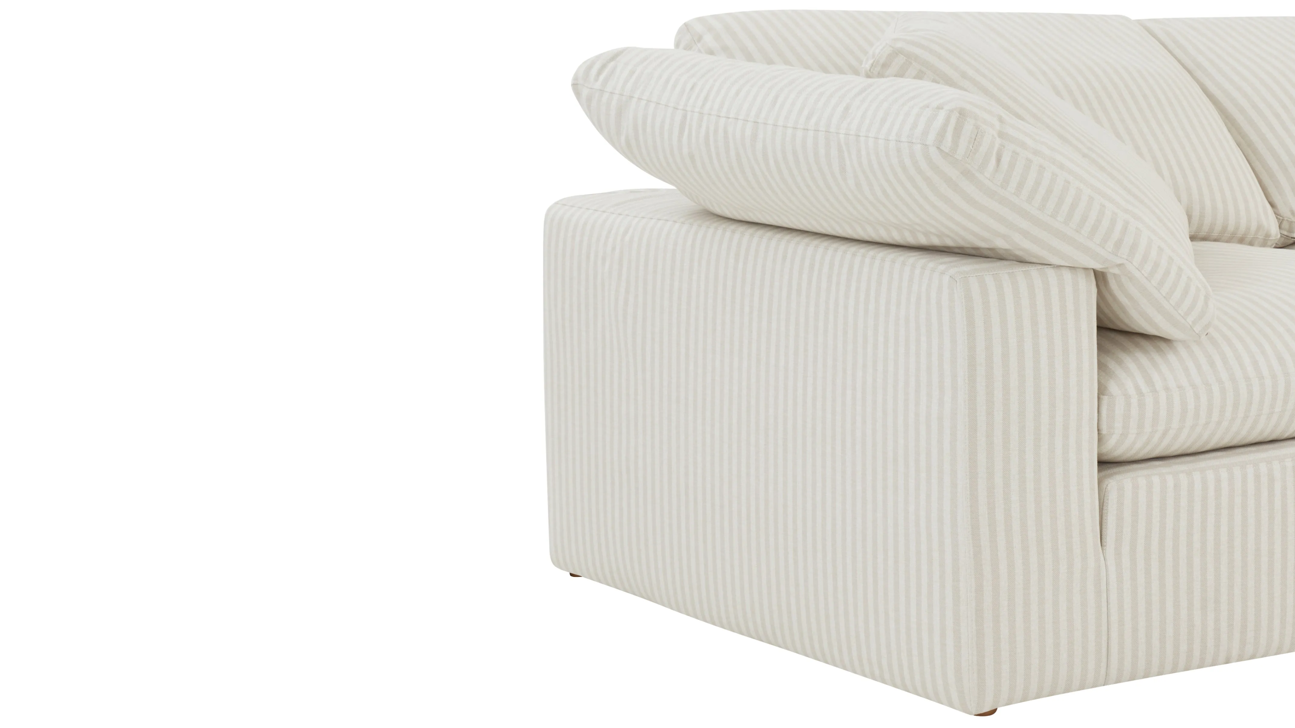Movie Night™ 4-Piece Modular Sectional, Large, Newport Stripe