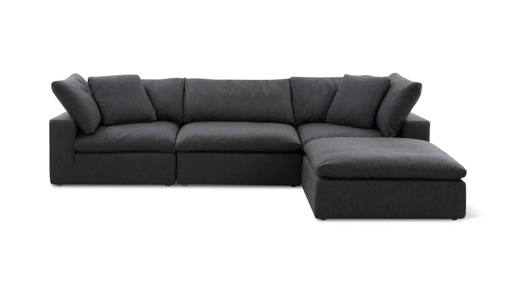 Movie Night™ 4-Piece Modular Sectional, Standard, Dark Shadow