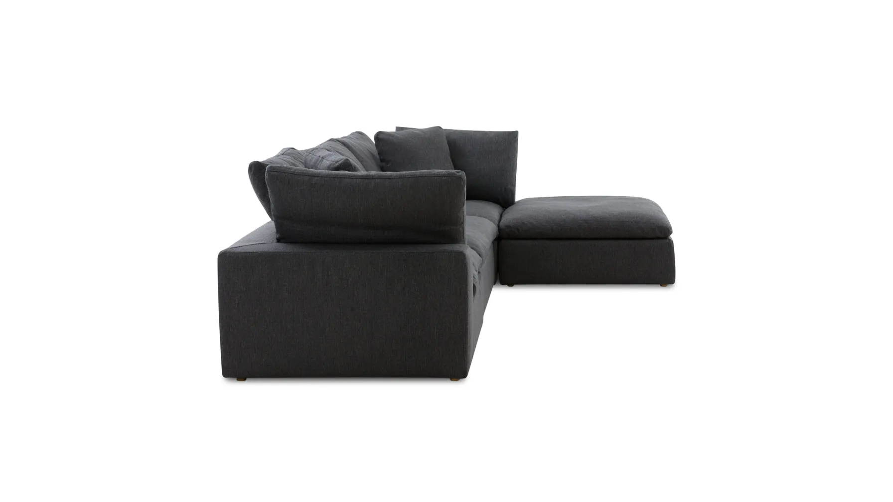 Movie Night™ 4-Piece Modular Sectional, Standard, Dark Shadow