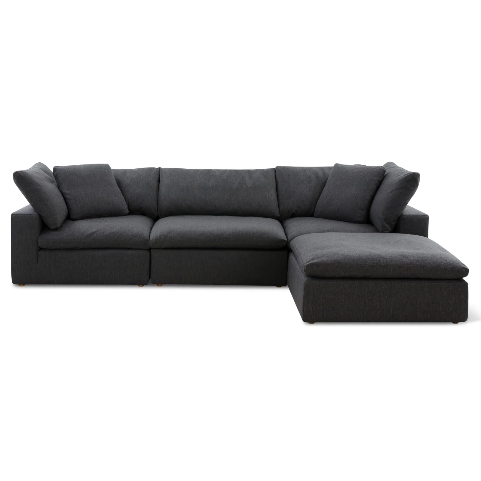 Movie Night™ 4-Piece Modular Sectional, Standard, Dark Shadow